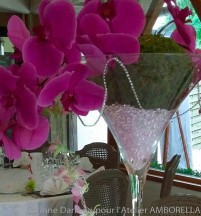 vase martini pour mariage