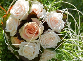 bouquet de mariée rond et original